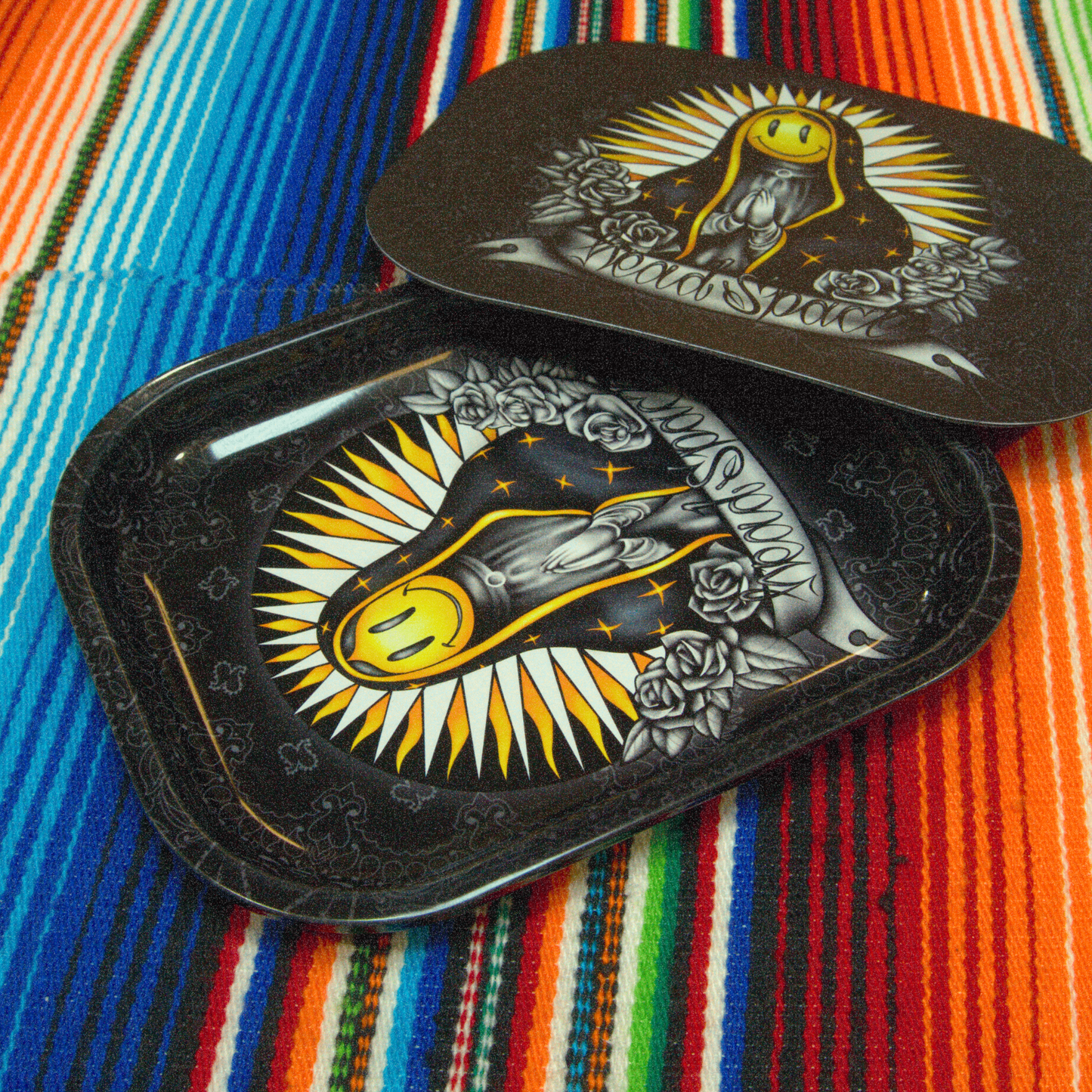 La Virgen Rolling Tray
