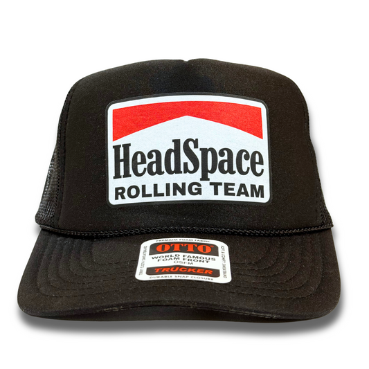Black Rolling Team Trucker Hat