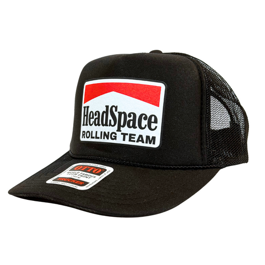 Black Rolling Team Trucker Hat
