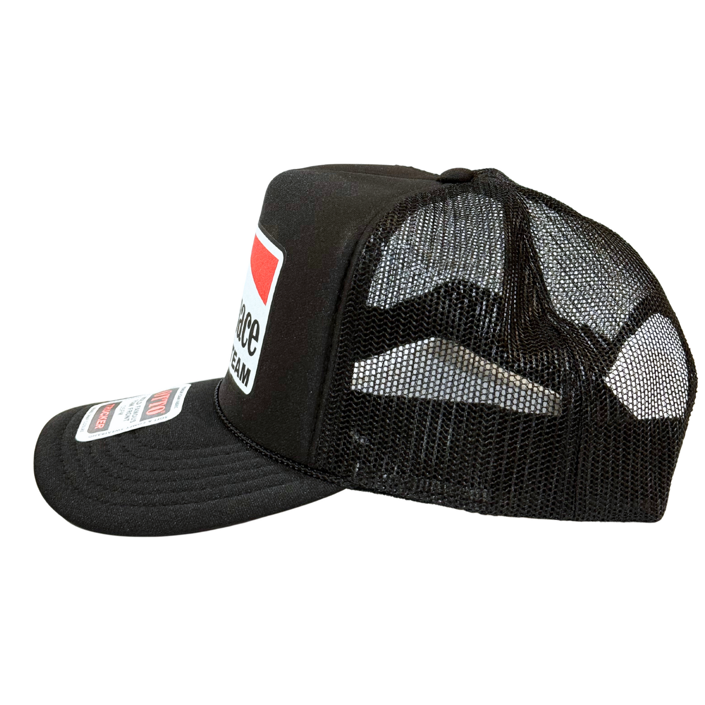 Black Rolling Team Trucker Hat